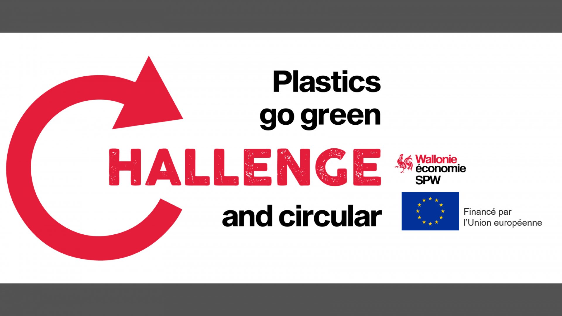 Challenge ‘Plastics go green and circular’: appel à manifestation d'intérêt