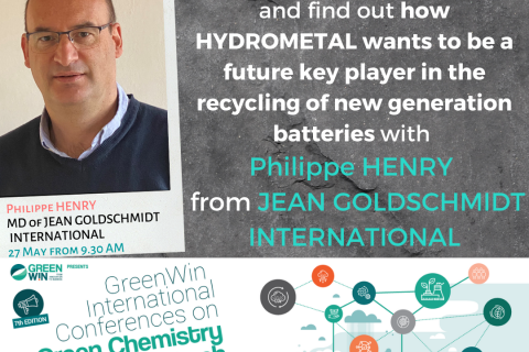 How will HYDROMETAL be a key player in the recycling of new generation batteries ? To find out, meet Philippe HENRY from Hydrometal  by JGI